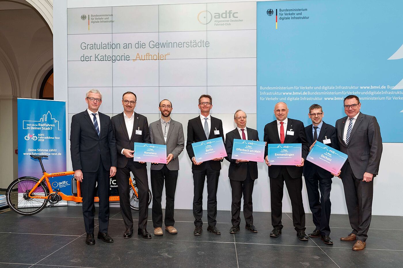 Gewinnerstädte der Kategorie Aufholer.
